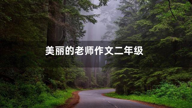 美丽的老师作文二年级