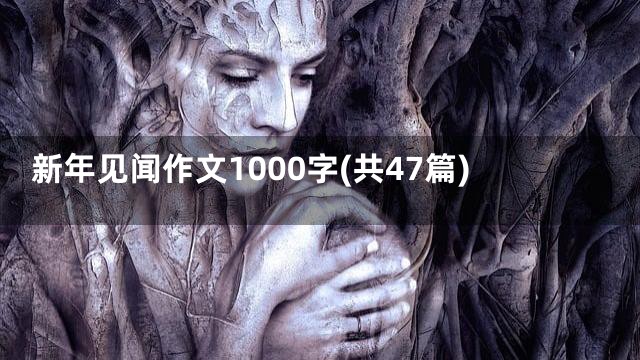 新年见闻作文1000字(共47篇)