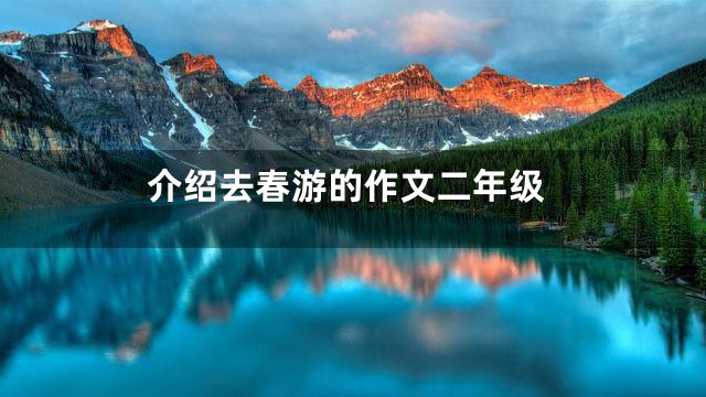 介绍去春游的作文二年级