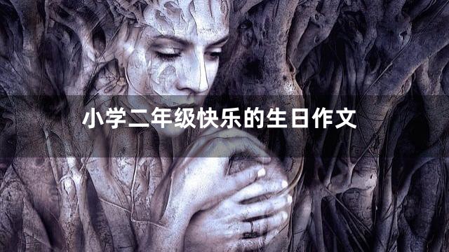 小学二年级快乐的生日作文