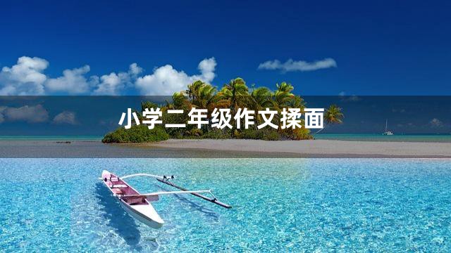 小学二年级作文揉面