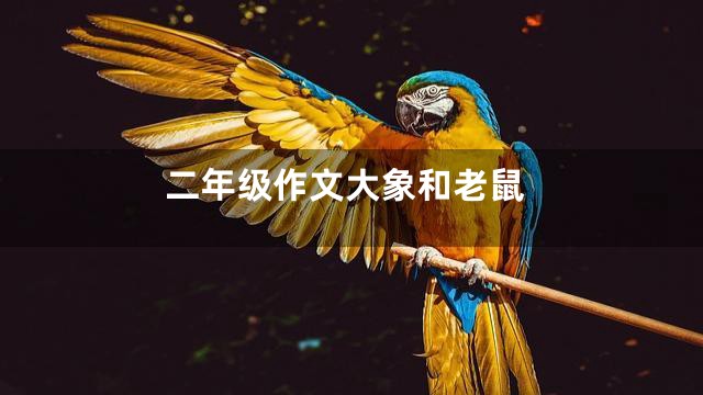 二年级作文大象和老鼠