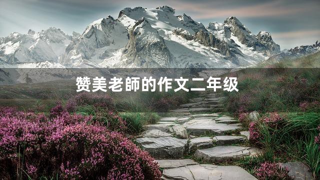 赞美老師的作文二年级