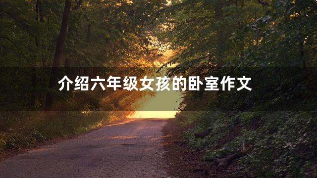 介绍六年级女孩的卧室作文