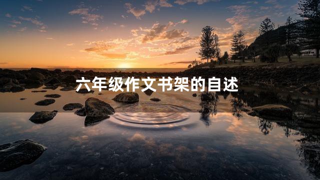 六年级作文书架的自述