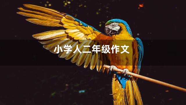 小学人二年级作文