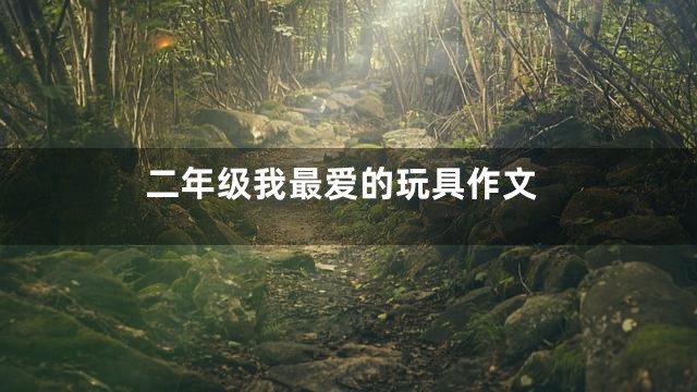 二年级我最爱的玩具作文