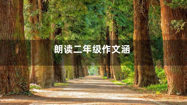 朗读二年级作文涵