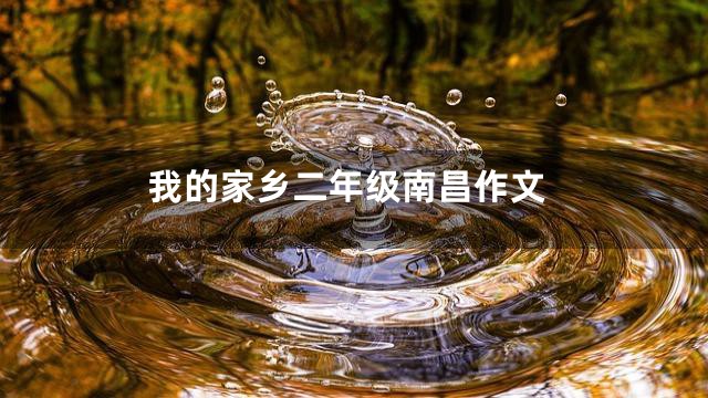 我的家乡二年级南昌作文