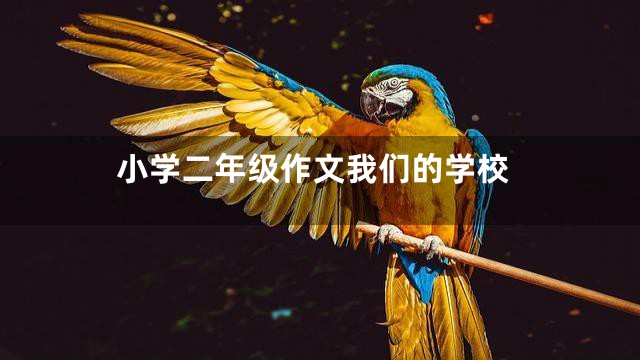 小学二年级作文我们的学校