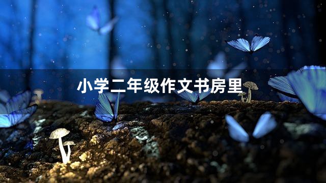 小学二年级作文书房里