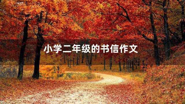 小学二年级的书信作文