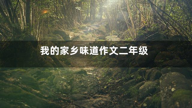 我的家乡味道作文二年级
